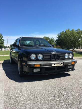 My 1987 BMW 325es missing the USA plate bracket for measuring replacement design. 